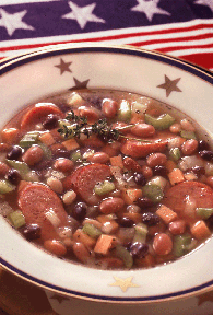 This is what we are having for dinner.... - Bean soup!!! yum!