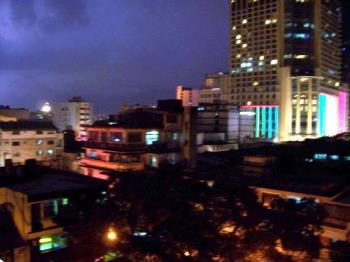 The city lights - A picture i took in Manila, capital city of the philippines