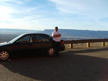 We love Our Honda! - A picture of our recent trip to Lake Powell AZ in our Honda Civic!