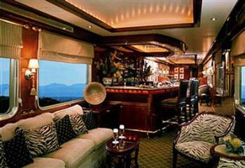 Luxury Blue Train - Sit back and enjoy!