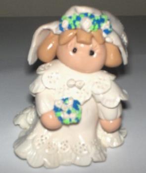 bride figurine - wedding cake topper