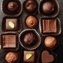 Choccies all round to celebrate!! - Picture of a tray of delicious looking chocolates
