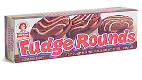 Little Debbie Fudge Rounds - another of our faves! LOL