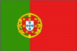 Portuguese Flag - Flag of Portugal. Greatings to all countries.