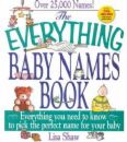 baby names book - everything baby names book