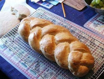 Zopf - The traditional braid in this bread makes it as beautiful as it is delicious. The dough has butter worked into it before baking, which makes the bread almost cake like.