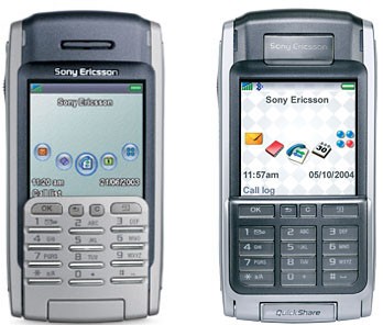 My Sony Ericson P910i  - touchscreen