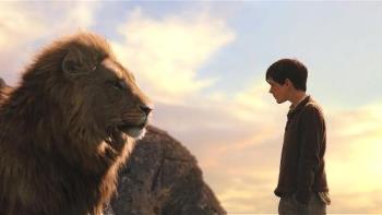 Aslan and Edmond - Aslan and Edmond from THE CHRONICLES OF NARNIA : THE LION, THE WITCH, AND THE WARDROBE