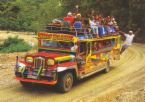 Jeepney. - A public means of transportaion in the philippines..