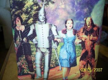 The Wizard of Oz (Purse) - This is a picture of my purse that I bought last summer.

