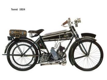 bike - This bike was produced in the year 1952.