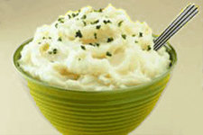 mashed potato - Bowl of mashed potatoes