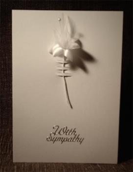 With Sympathy  - Sympathy Card