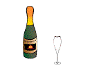 Welcome! - Some internet champagne for you, as a sign of welcome! Have fun in mylot:)