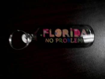 keychain - Here is a picture of a florida keychain that I have and use.