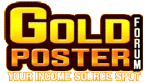 Goldposter logo - Gold poster logo