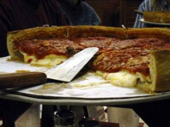 chicago style pizza - delicious