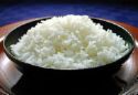 plain rice - this is my kind of rice, a plain one.