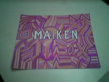 Ken's Artwork - Here is the drawing that I made for my niece. Ken's Artwork - Here is the drawing that I made for my niece.