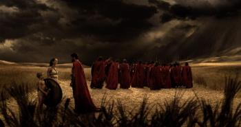 spartan 300 best warriors march to battle - battle in spartan and Persians..
the best movie ever...