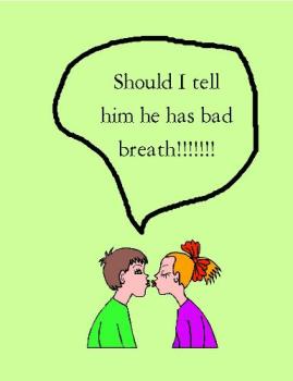 Bad breath! - Should I tell this person he has bad breath.