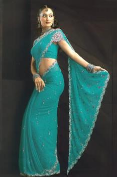 Female model  - Female model in saree