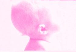 Pink Baby - Pink baby girl outline