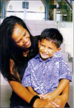 My Son and I - Taken at a mall in Samoa 2005 :) My Son and I - Taken at a mall in Samoa 2005 :)