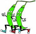 Green Beans - cartoon picture of green beans