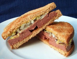 Spam Sandwich - fried spam on a sandwich.. one of the many ways to enjoy Spam!