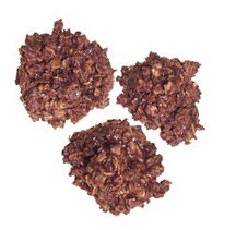 No Bake Cookies - cooked on top of the stove these chocolate oatmeal cookies are the bomb!