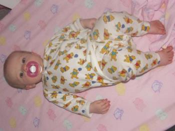 Nap Time! - This photo is bedtim for my daughter - first night in her cot!