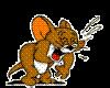Jokes & more jokes - Mouse laughing at a joke