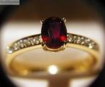GOLD AND RUBY RING - Gold and rubies go together.