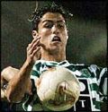 Cristiano Ronaldo - image pre-Manchester United when he played for his formation team Sporting Clube de Portugal