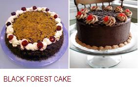 Cake  - Home made black forest cake
