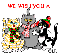 Cats - Singing christmas cats