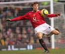 Gabriel Heinze - Manchester United - image of center back Gabriel Heinze of Manchester United