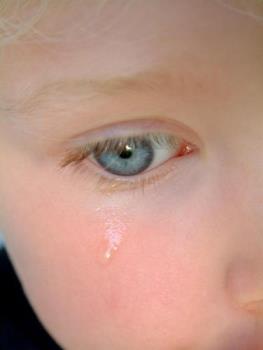 Crying - Blue Eyed child crying