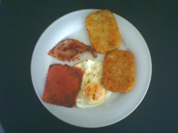 Breakfast - hot breakfast meal