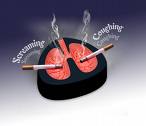 Quit Smoking - Showing astray in the shape of our lungs, thus stating that smoking is dangerous to health.