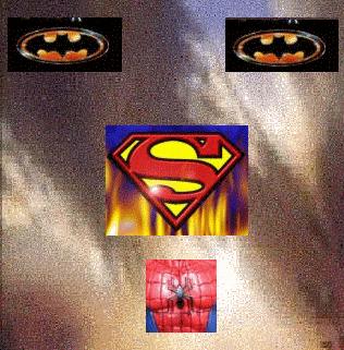 superheroes - batman,superman,spiderman