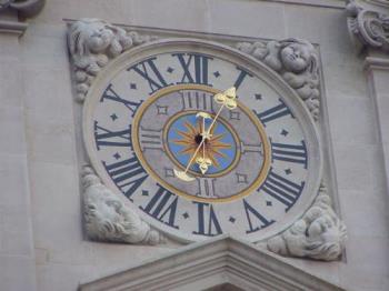 Not a picture of ME! - This is a clock tower in Salzburg, Austria. BUt it isn&#039;t a picture of me! Don&#039;t ask, I&#039;ll never post one.