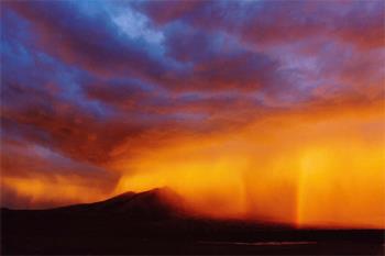 Storm over The peaks in Flagstaff - Flagstaff Arizona Has it all, Rain, Snow and beautiful summers.