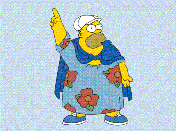 homer - homer simpson dance you go boy!