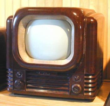 television - a very old television.. from http://www.earlytelevision.org/images/Bush-TV-12-hd.jpg