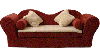 A luxury pet bed - A photo of a pet bed