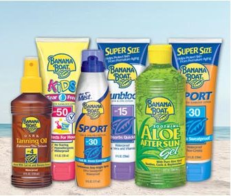 banana boat products - use banana boat products to protect your skin