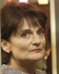 Cristine Rose as Angela Petrelli - Cristine Rose as Angela Petrelli in the TV series Heroes