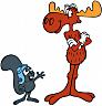 Rocky and Bullwinkle - Rocket J. Squirrel and Bullwinkle Moose